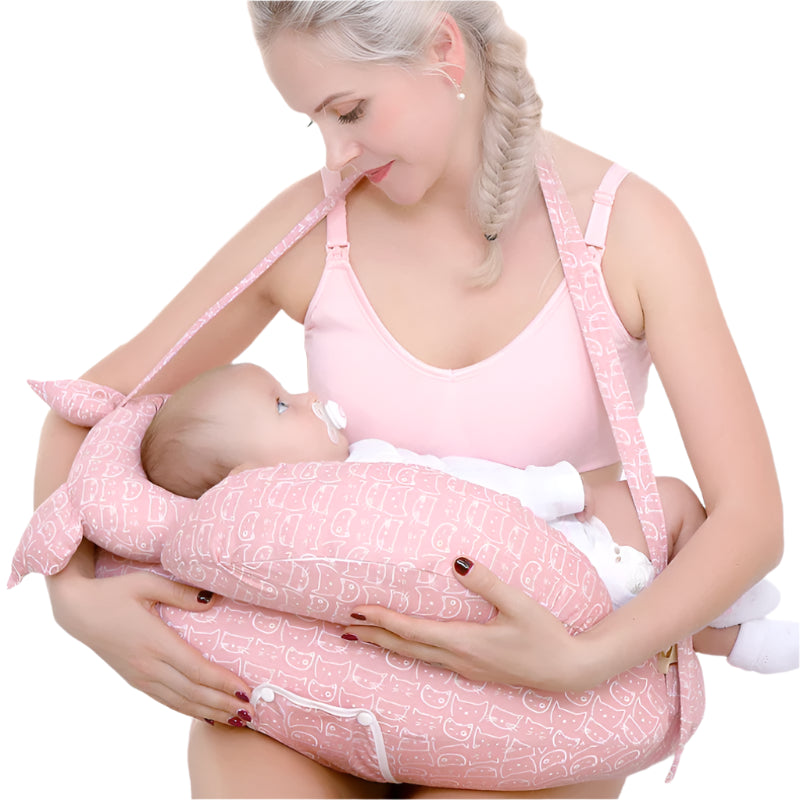 Multifunction Nursing Pillow With Shoulder Strap