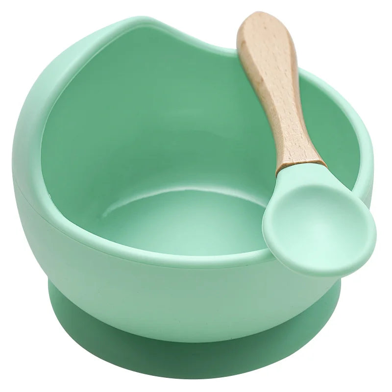 Silicone Baby Feeding Bowl Set