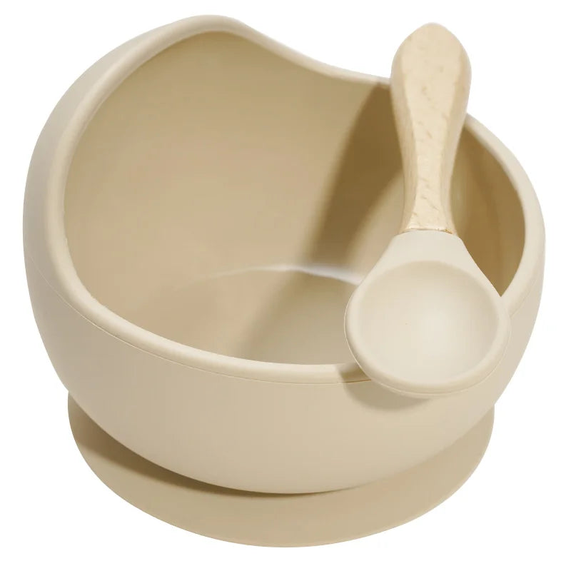 Silicone Baby Feeding Bowl Set