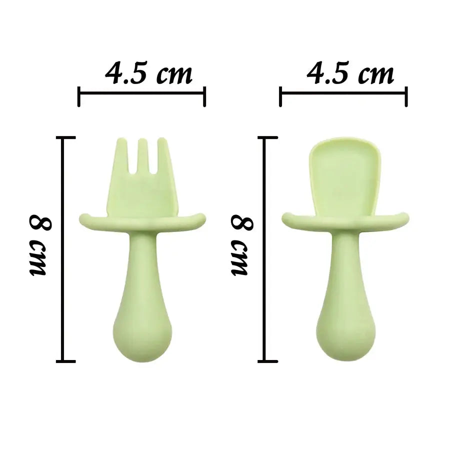 Feeding Silicone Utensils, 2 Pcs My Store