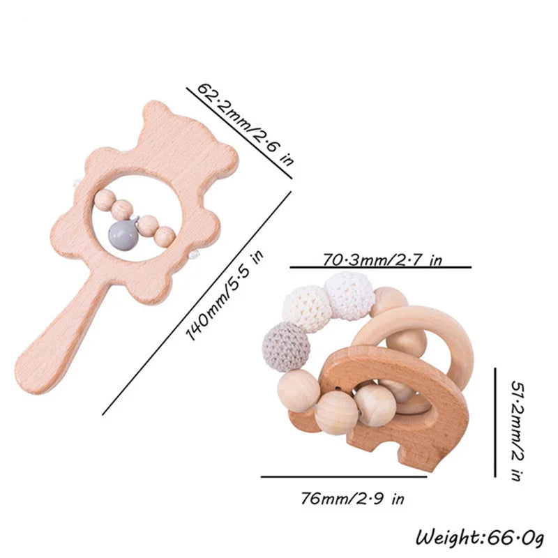 Montessori inspired Music Rattle Toy