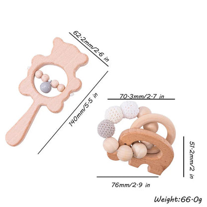 Montessori inspired Music Rattle Toy