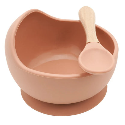 Silicone Baby Feeding Bowl Set