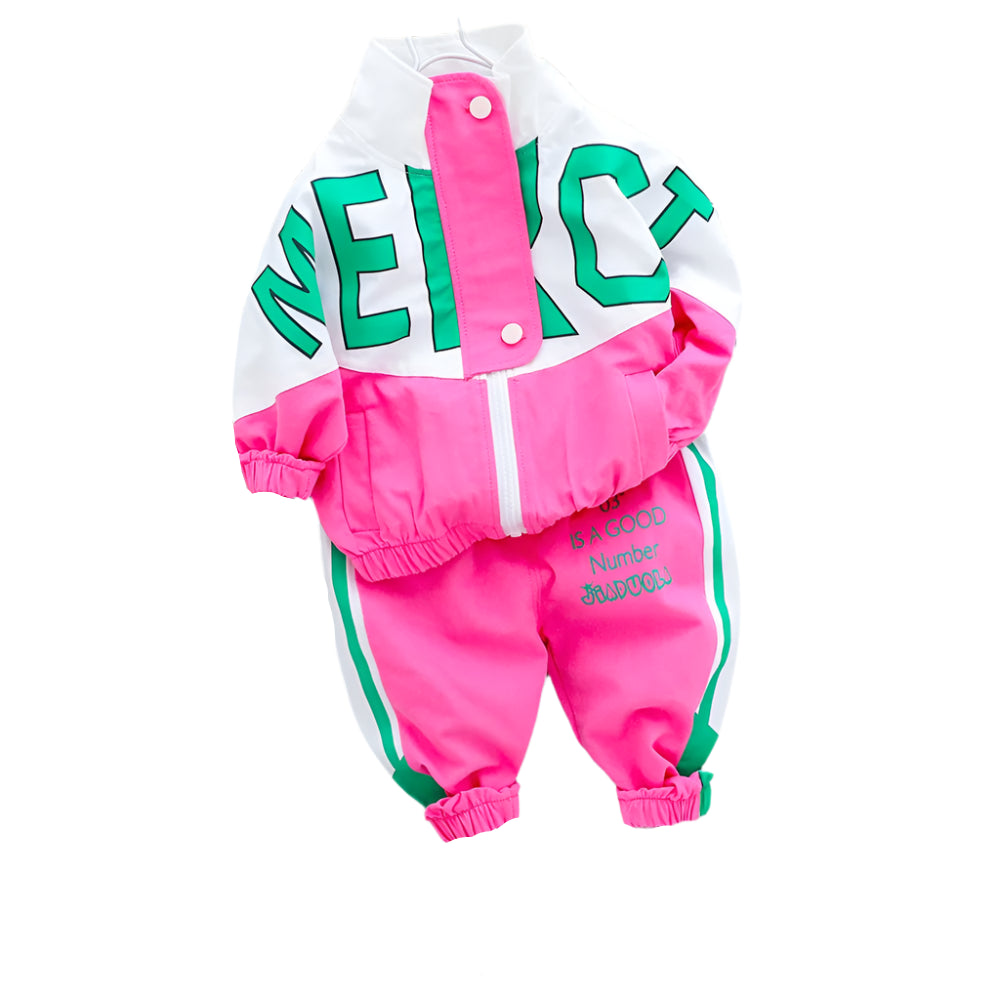 Colorful Children Tracksuit Set