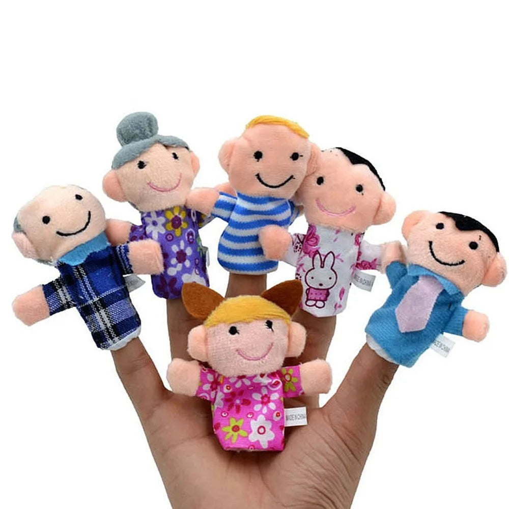 6-12Pcs Adorable Finger Puppets