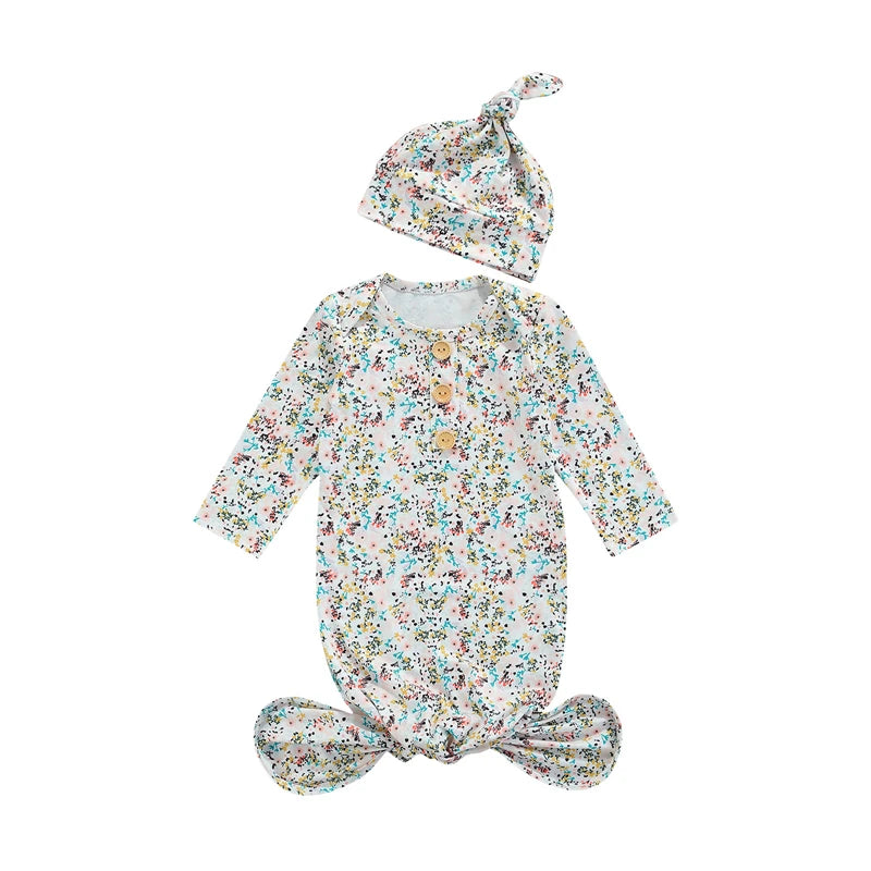 Baby Nightwear With a Hat