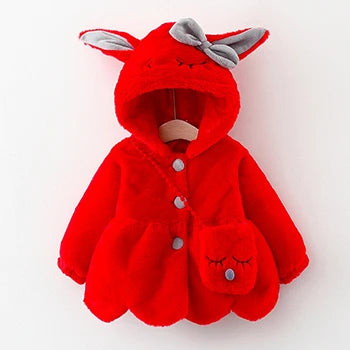 Rabbit Ears Plush Baby & Toddler Jacket