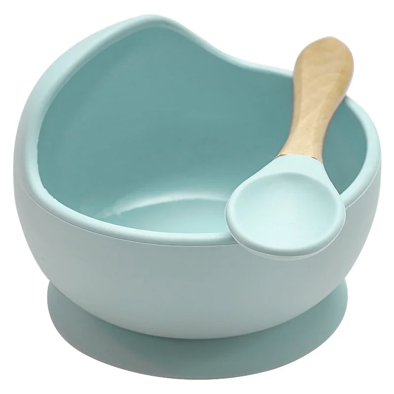 Silicone Baby Feeding Bowl Set