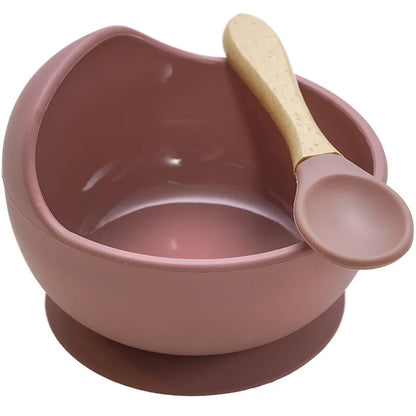 Silicone Baby Feeding Bowl Set