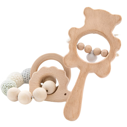 Montessori inspired Music Rattle Toy