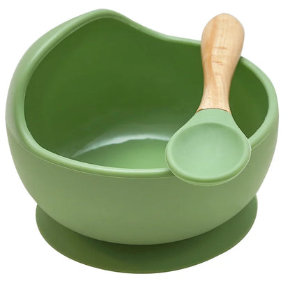 Silicone Baby Feeding Bowl Set