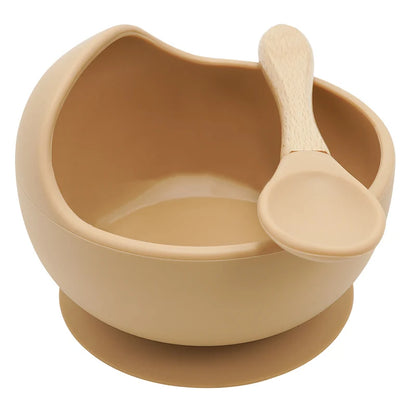 Silicone Baby Feeding Bowl Set