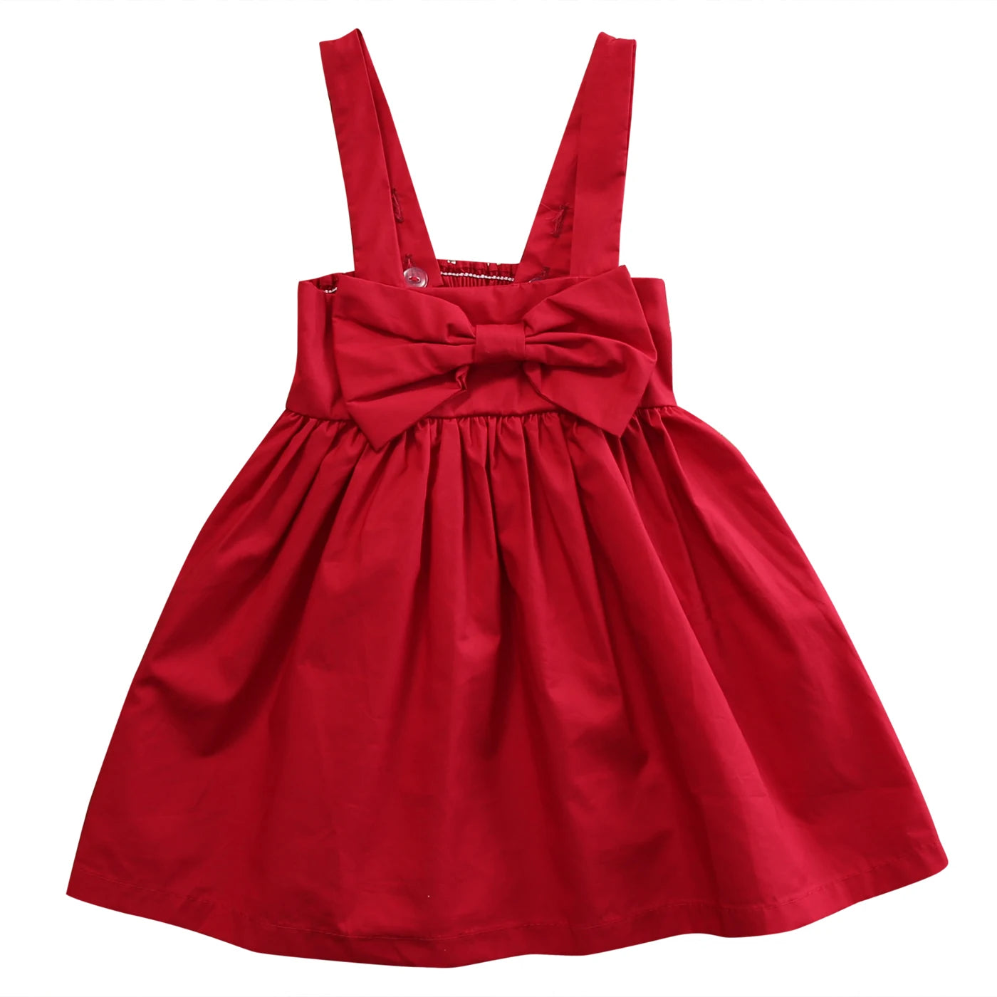 Baby & Toddler Red Summer Sundress With Bow