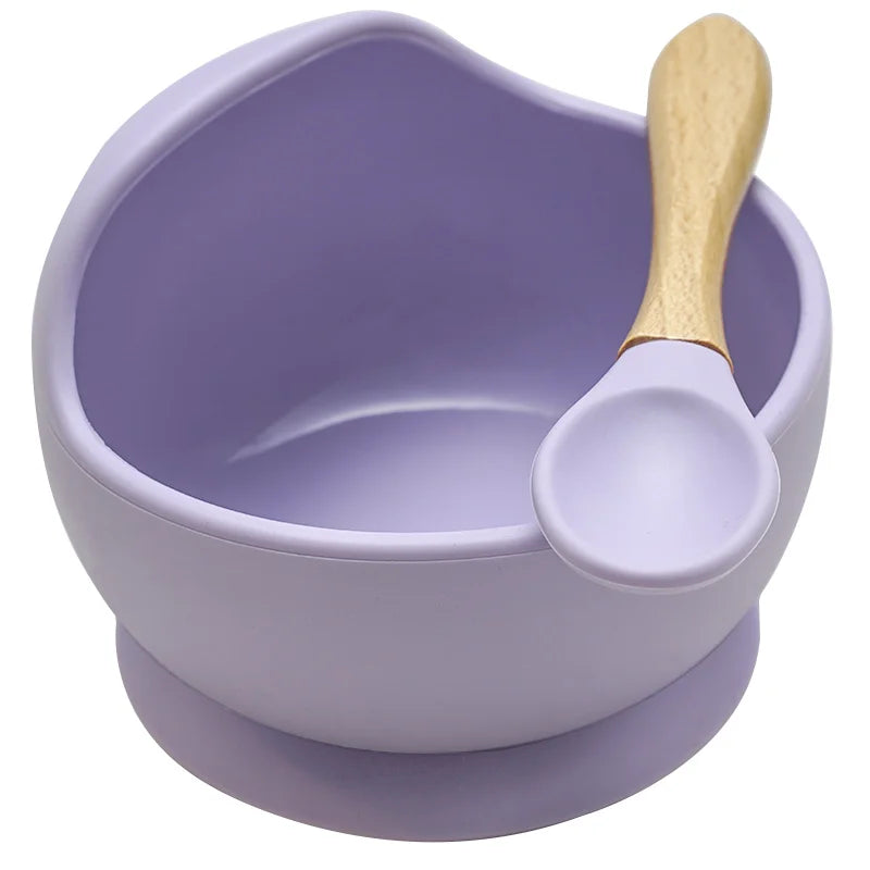 Silicone Baby Feeding Bowl Set