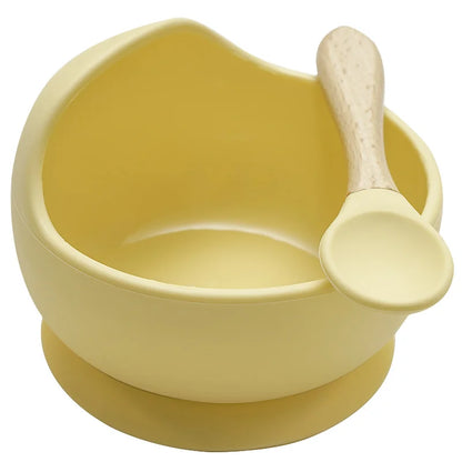 Silicone Baby Feeding Bowl Set