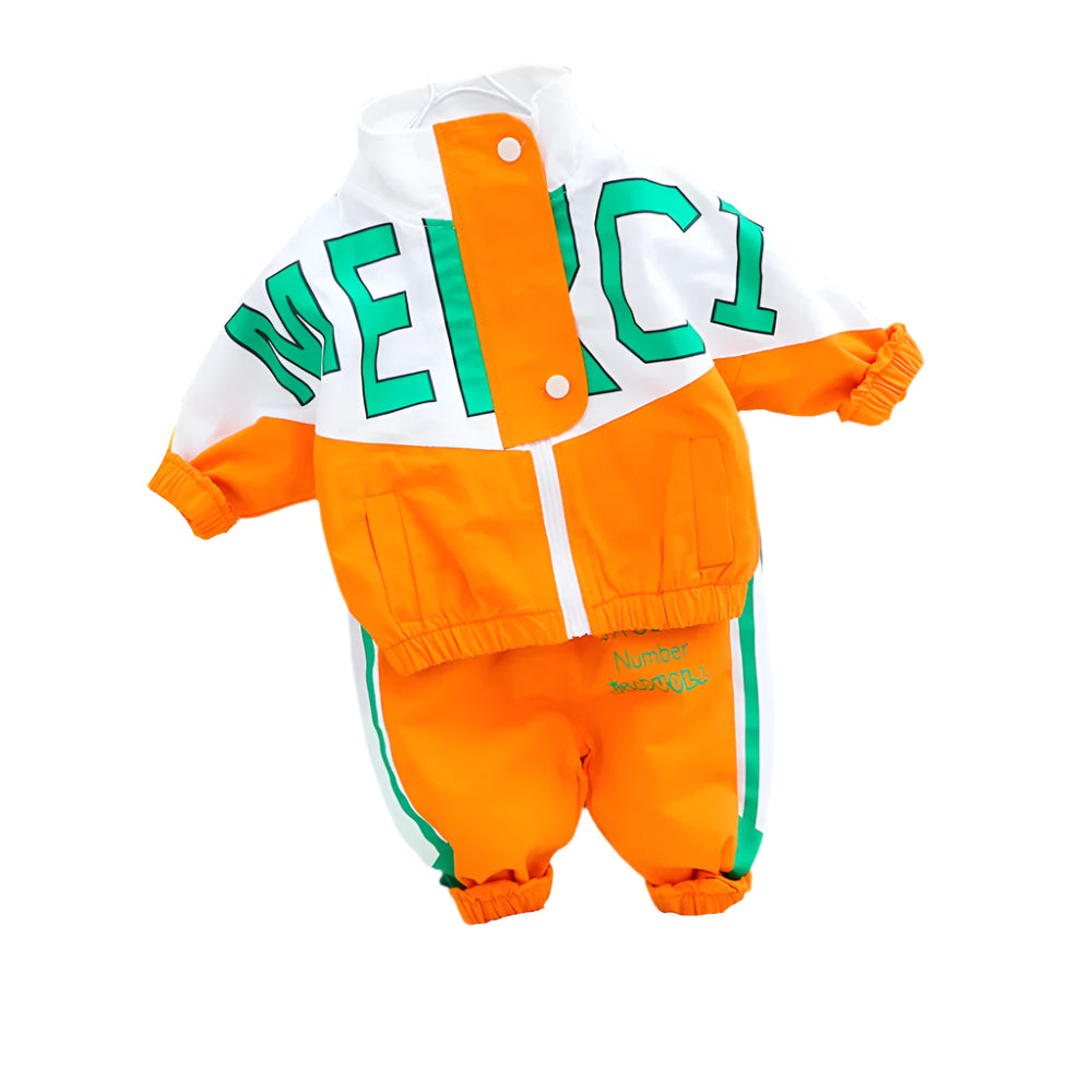 Colorful Children Tracksuit Set