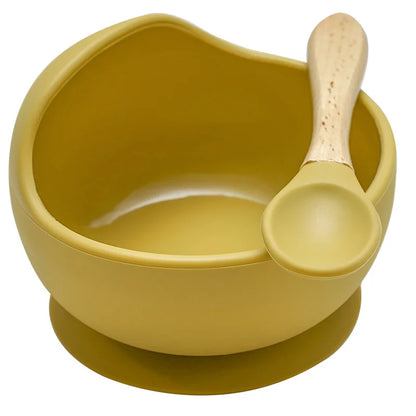 Silicone Baby Feeding Bowl Set