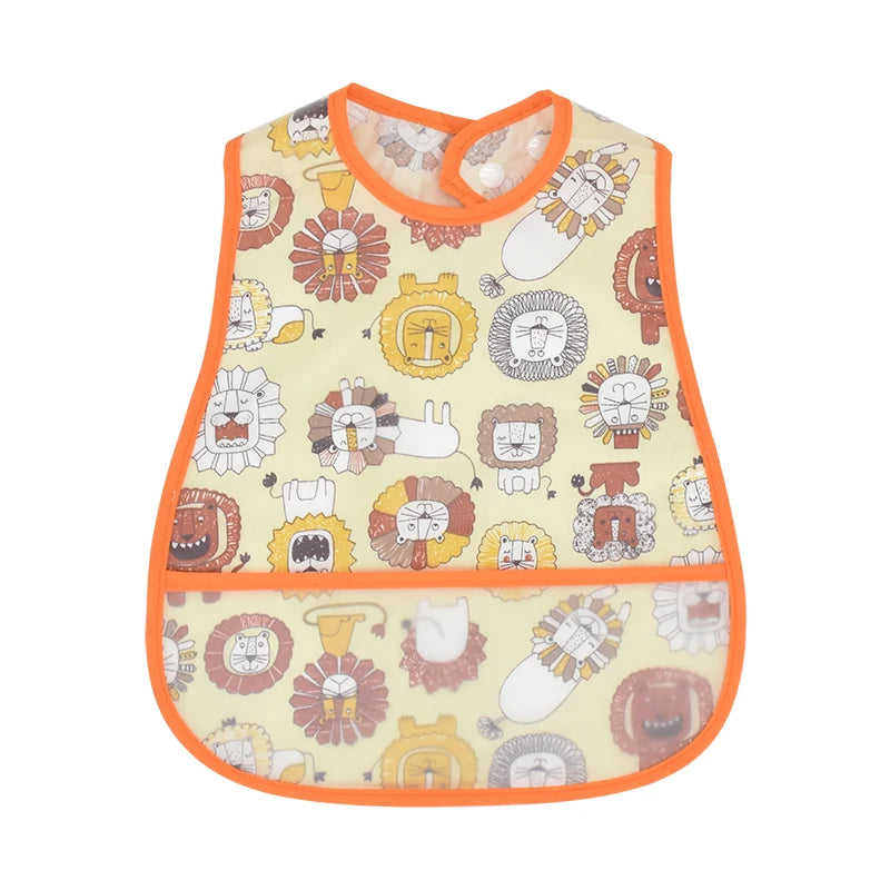 Cartoon Pattern Waterproof Bib