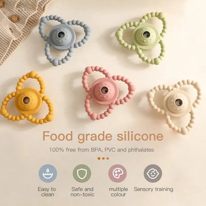 Baby Silicone Rattle Toy