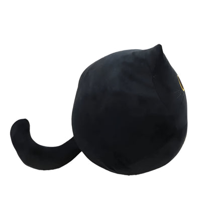 Black Cat Soft Plush Pillow Doll