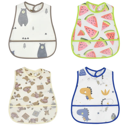 Cartoon Pattern Waterproof Bib