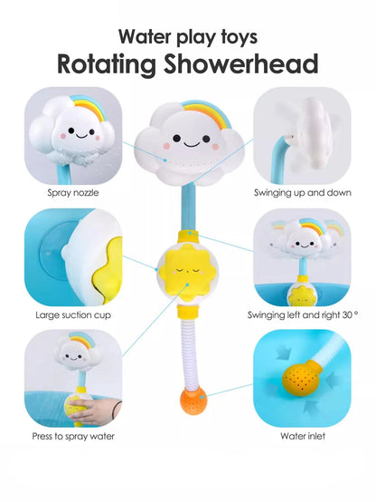 Kids Rain Cloud Shower Toy