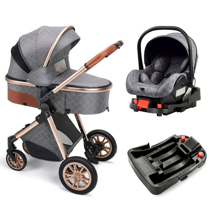 3In1 Baby Stroller With Car Seat