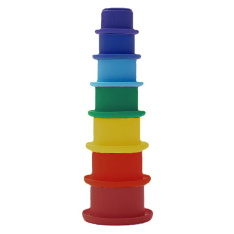 Baby Silicone Stacking Cups