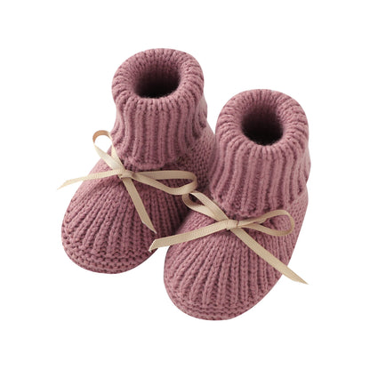 Anti-slip Knitted Baby First Walkers