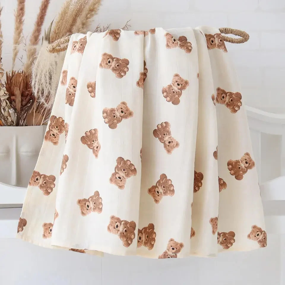 Bamboo Muslin Blanket Swaddle