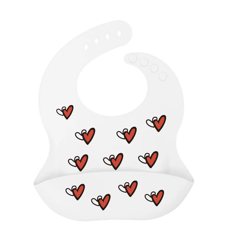 Baby Silicone Bib With a Pocket