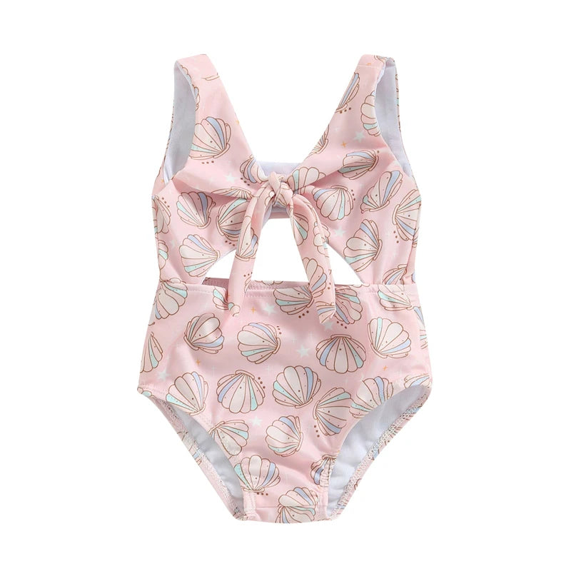 Baby & Toddler Girl Swimwear With a Tie