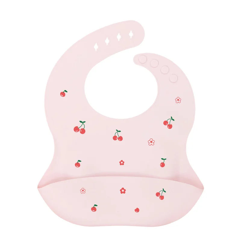 Baby Silicone Bib With a Pocket