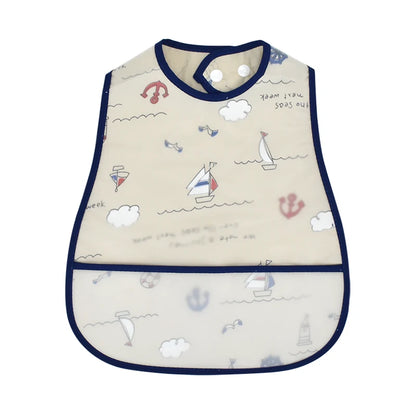 Cartoon Pattern Waterproof Bib