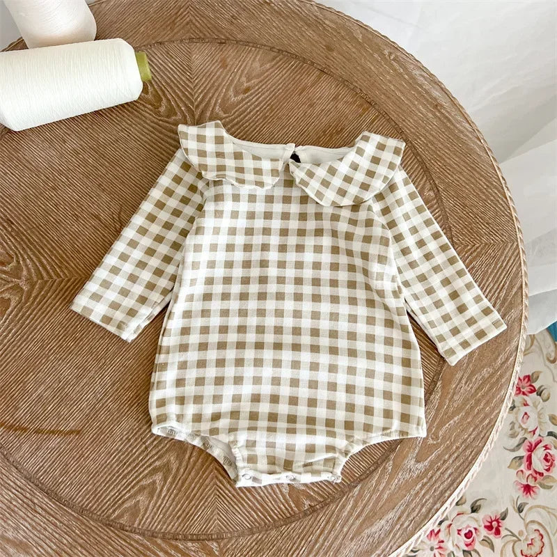 Unisex Peter Pan Collar Onesie