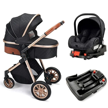 3In1 Baby Stroller With Car Seat