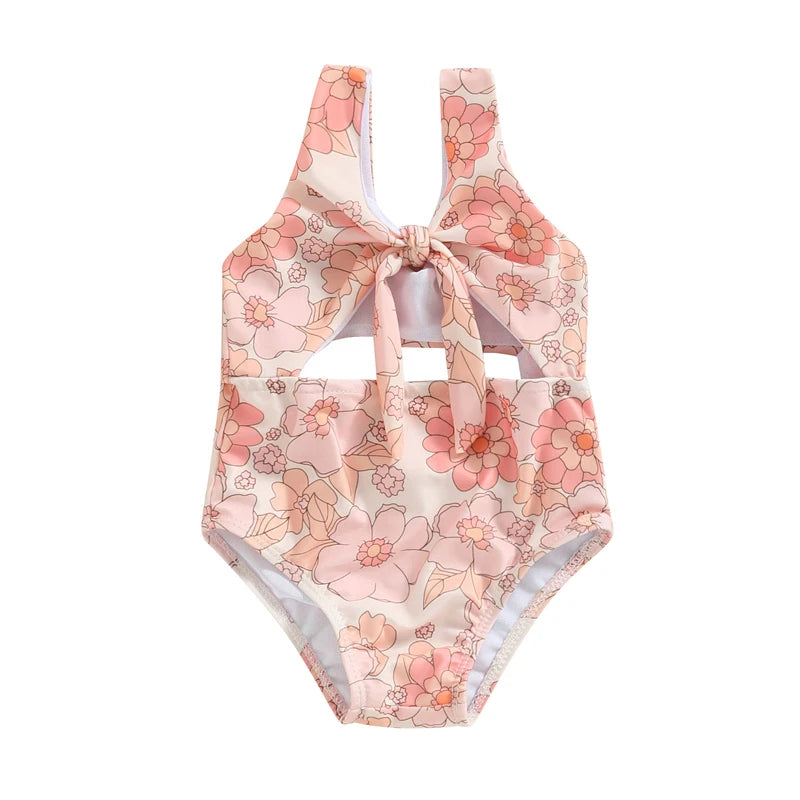 Baby & Toddler Girl Swimwear With a Tie