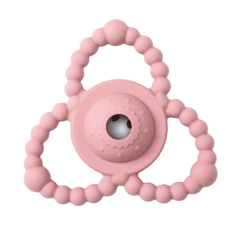 Baby Silicone Rattle Toy