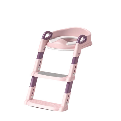 Foldable Toilet Seat And Ladder For Kids