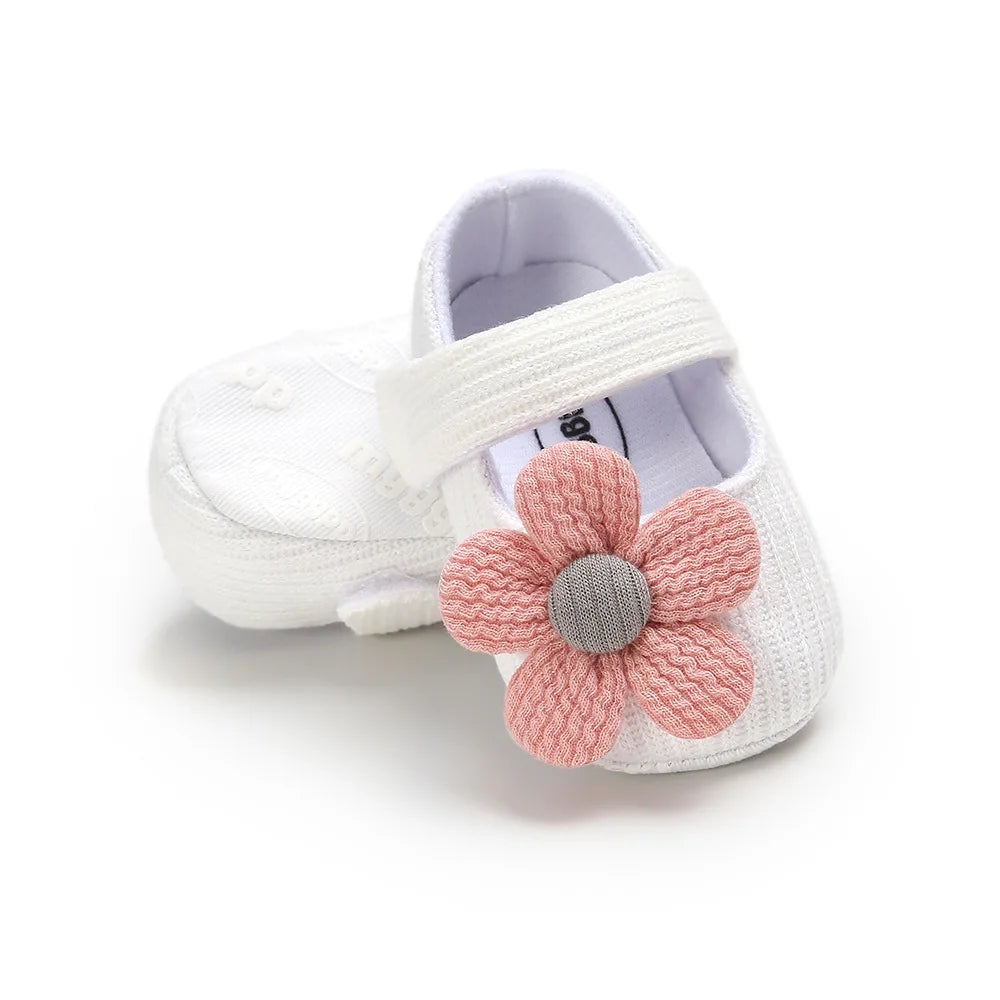 Baby Girls Soft Cotton Shoes