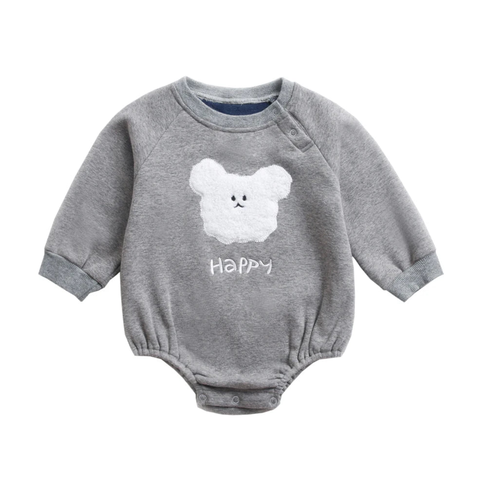 Unisex Bear Baby Onesie