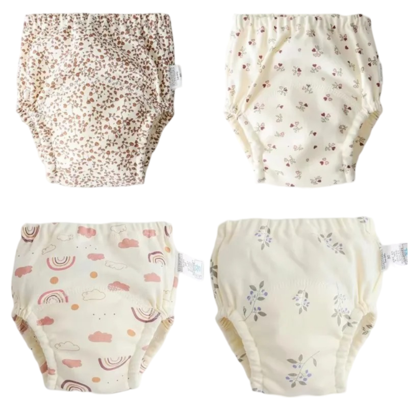 4PCS Waterproof Diaper Set