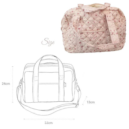 Embroidered Diaper Bag