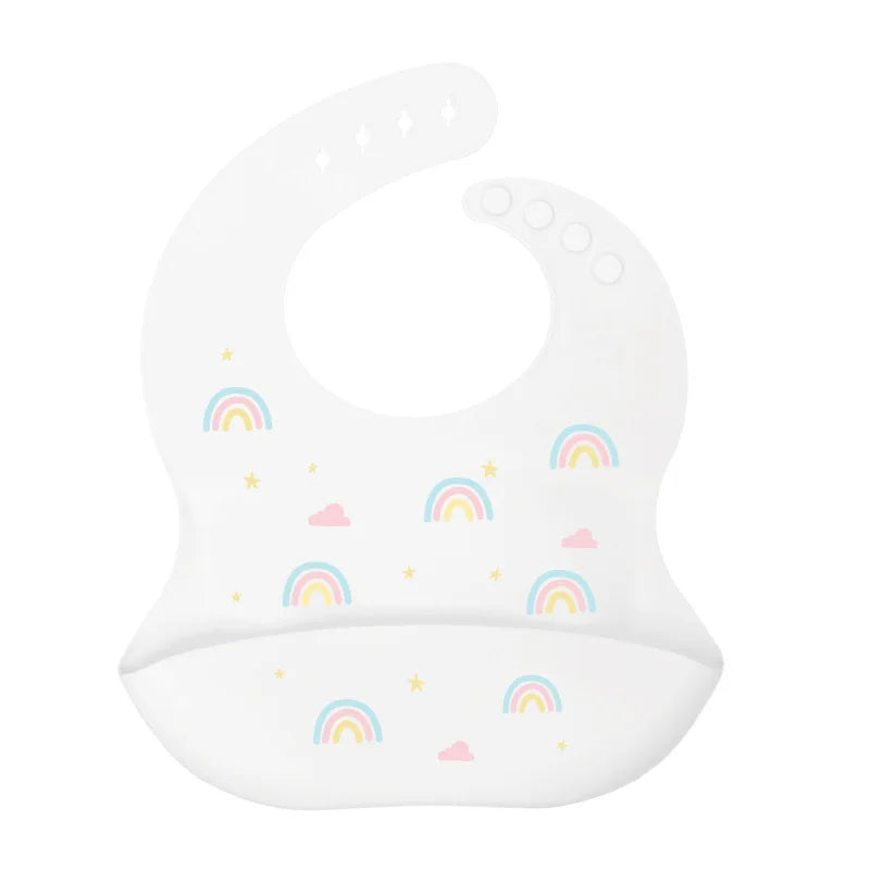 Baby Silicone Bib With a Pocket