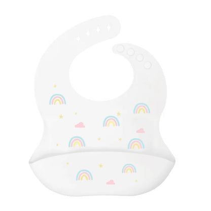 Baby Silicone Bib With a Pocket