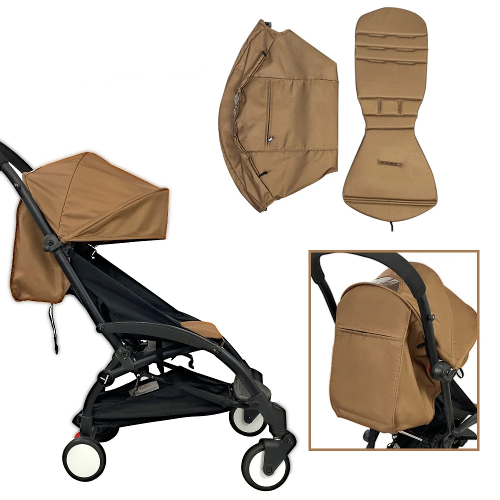 Baby Stroller Hood and Cushion