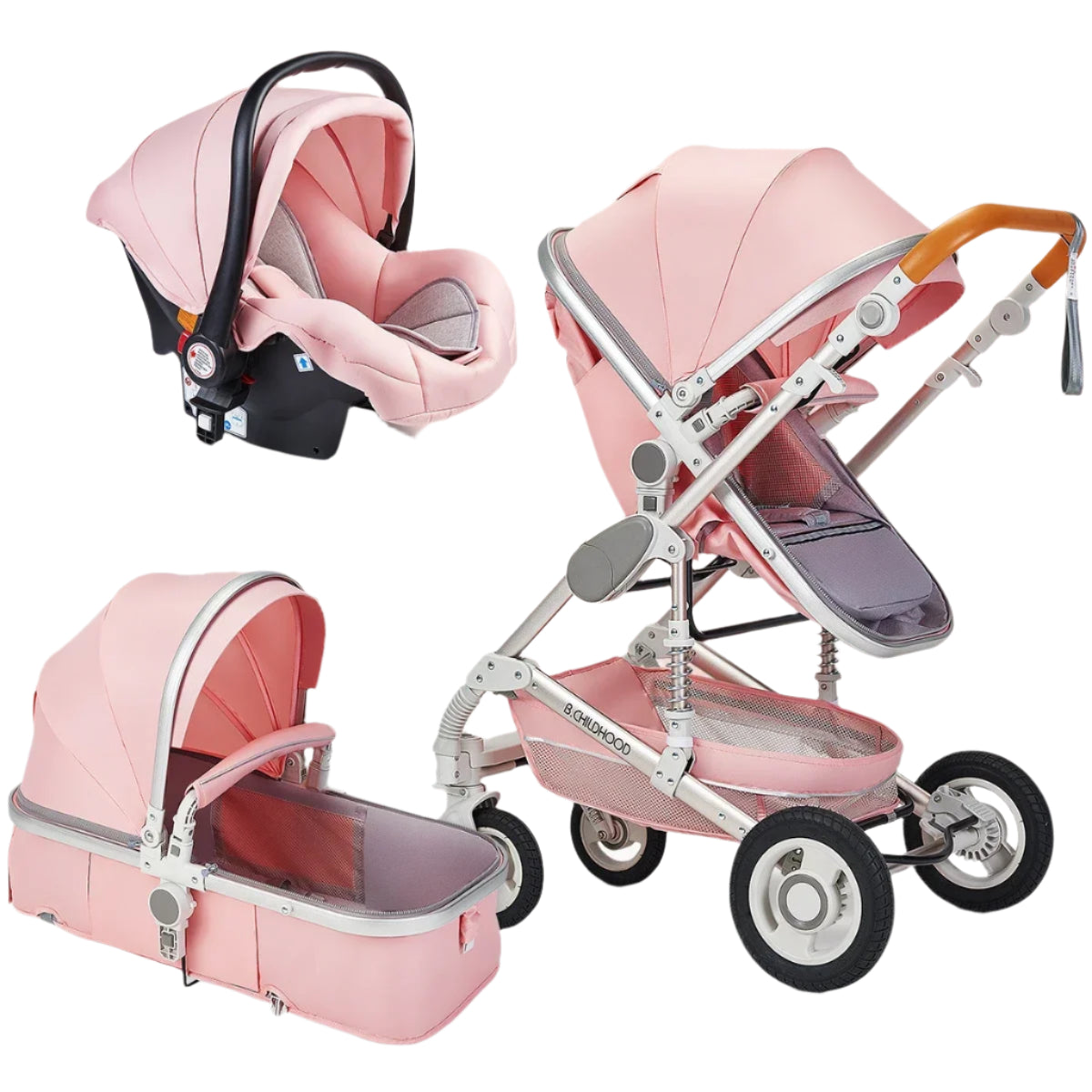 3 in 1 Multifunctional Baby Stroller