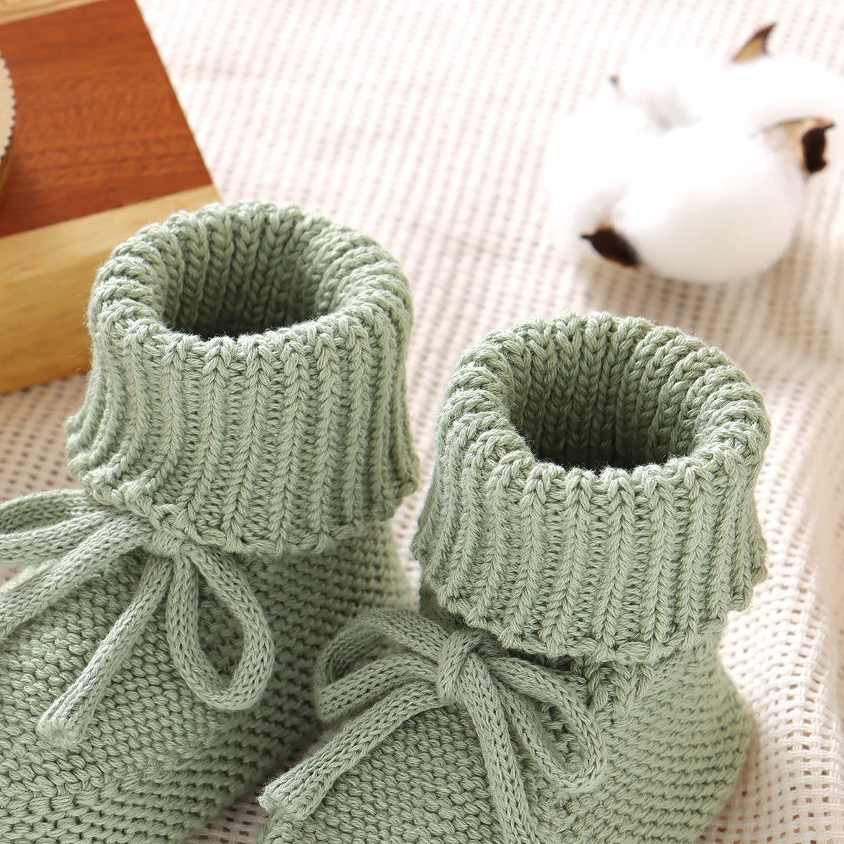 Anti-slip Knitted Baby First Walkers