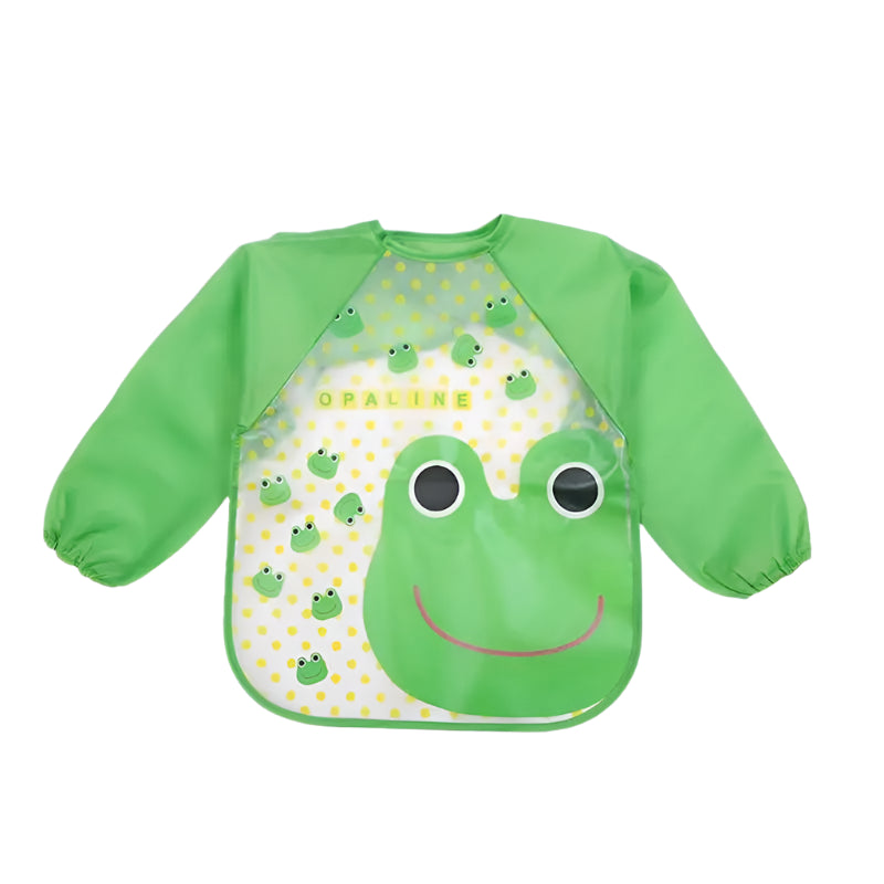 Longsleeve Bib With a Drawing Print