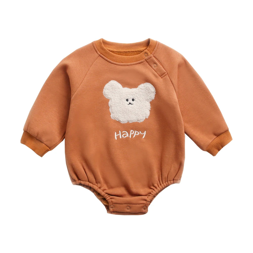 Unisex Bear Baby Onesie